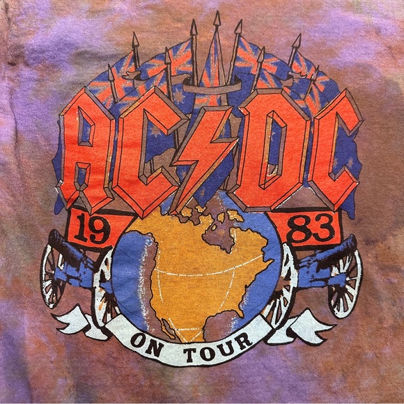 ACDC Tie Dye Long Sleeve - Picture 2 of 5